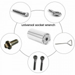 Supersmart Multi-holkki, jossa pitoalue 7-19 mm Supersmart Multi-holkki, jossa pitoalue 7-19 mm