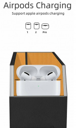 Auton säilytyslaatikko langattomalla latauksella Auton säilytyslaatikko langattomalla latauksella