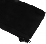 4-pakkaus Kaapelin suojus vetoketjulla, musta 4-pakkaus Kaapelin suojus vetoketjulla, musta