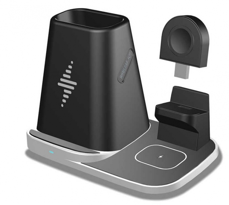 Langattoman Qi-latauskynän pidike älypuhelimelle, iWatchille, Airpodsille, jne Langattoman Qi-latauskynän pidike älypuhelimelle, iWatchille, Airpodsille, jne