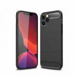 Tyylikäs puhelinkotelo iPhone 12 minille, Musta