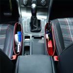 Säilytyslokero autolle, ruskea