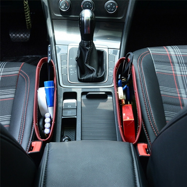 Säilytyslokero autolle, ruskea