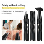 Nenä- ja kasvokarvojen trimmeri, musta