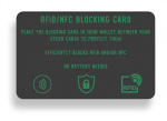 NORDIQZENZ RFID/NFC Blocking Card, Suojaa skimmausta vastaan!