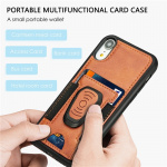 Matkapuhelinkotelo renkaalla iPhone 12 mini:lle, Musta Matkapuhelinkotelo renkaalla iPhone 12 mini:lle, Musta