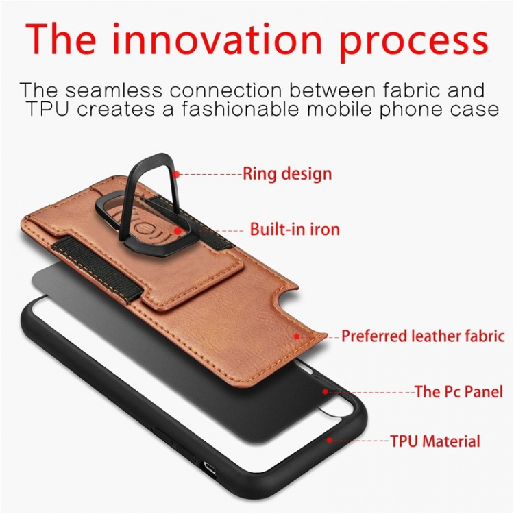 Mobiilikotelo renkaalla iPhone 12 Pro Maxille, Musta Mobiilikotelo renkaalla iPhone 12 Pro Maxille, Musta