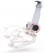 Dobe Mobiilipidike PS5-ohjaimelle, valkoinen Dobe Mobiilipidike PS5-ohjaimelle, valkoinen