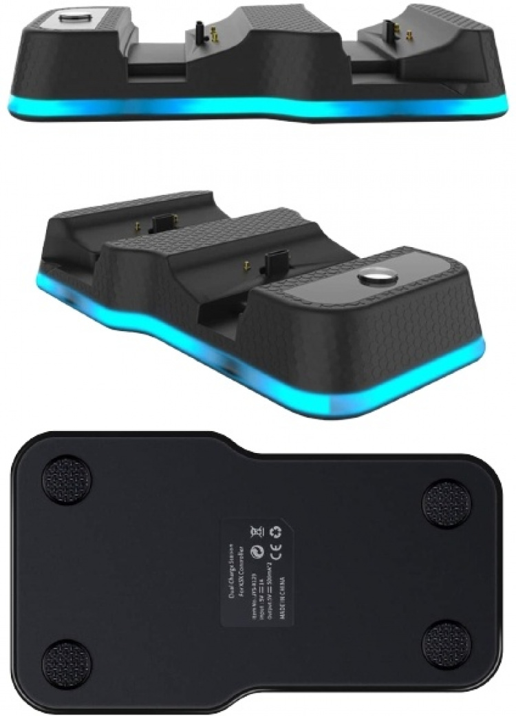 Kaksinkertainen laturi Xbox Series -ohjaimelle, sis. akkuyksikön Kaksinkertainen laturi Xbox Series -ohjaimelle, sis. akkuyksikön