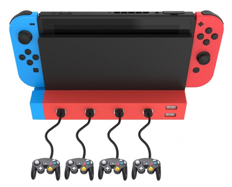 Adapteri - GameCube-ohjaimen muunnin Nintendo Switchille Adapteri - GameCube-ohjaimen muunnin Nintendo Switchille