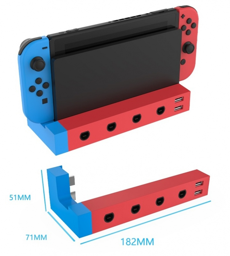 Adapteri - GameCube-ohjaimen muunnin Nintendo Switchille Adapteri - GameCube-ohjaimen muunnin Nintendo Switchille