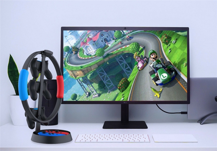 Aseta Ring Fit ja 3 kpl käsiohjainta