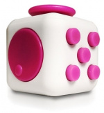 Fidget Cube, valkoinen/vaaleanpunainen