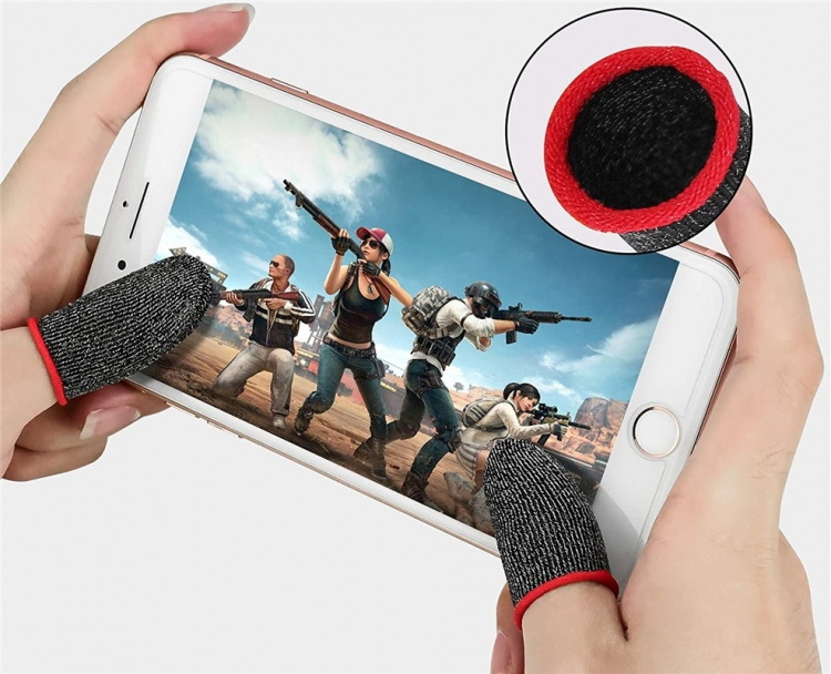 Sormihylsy mobiilipeleille, 2-pack