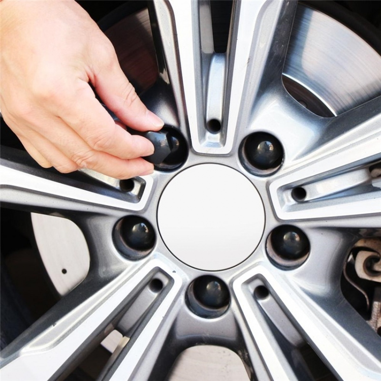 Mutterinsuojukset autoon 20kpl, musta