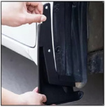 Kiinnikkeet autoon 280 osaa, musta