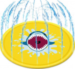 Suihkulähde-matto, jossa on Hai-kuviointi, Keltainen