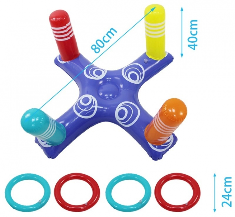 Heittorengaspeli, puhallettava Heittorengaspeli, puhallettava