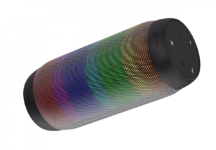 Kaiuttimet, joissa on värikkäät LED-valot Kaiuttimet, joissa on värikkäät LED-valot