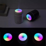 Ilmankostutin led-valolla, vaaleanpunainen Ilmankostutin led-valolla, vaaleanpunainen