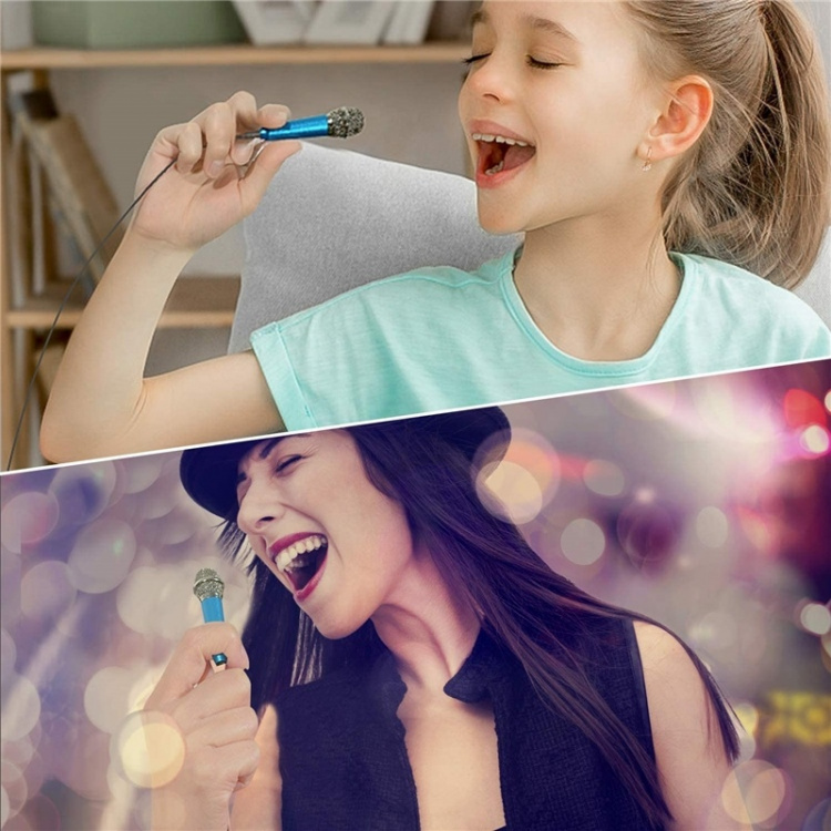 Minimikrofoni, sininen