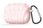 Silikonikuori koukulla Airpods Prolle, Pink