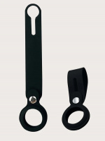 Silikonikotelo Airtagille, Musta