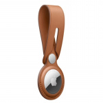 PU-nahkakotelo Airtagille, ruskea