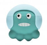 Octopus-kuori Airpods Prolle, vihreä