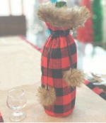 Viinipullon suojapäällinen, punainen