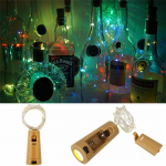 LED-johto lasipulloille, monivärinen