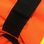 Hiihtohanskat vaihtelevissa väreissä heijastimilla, oranssi, koko L