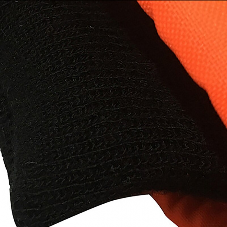 Hiihtohanskat vaihtelevissa väreissä heijastimilla, oranssi, koko L