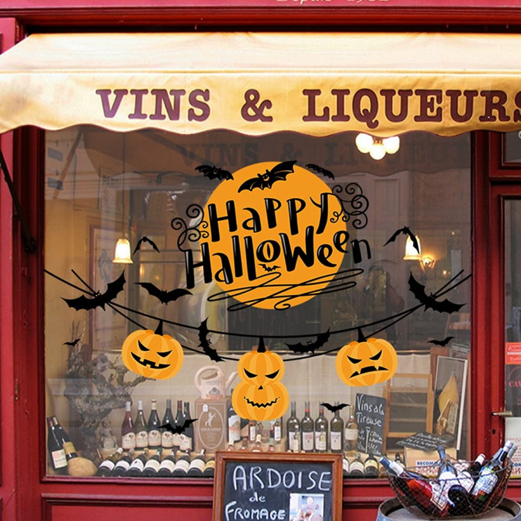 Halloween-aiheinen seinäkoristelu, Happy Halloween 60x45cm Halloween-aiheinen seinäkoristelu, Happy Halloween 60x45cm