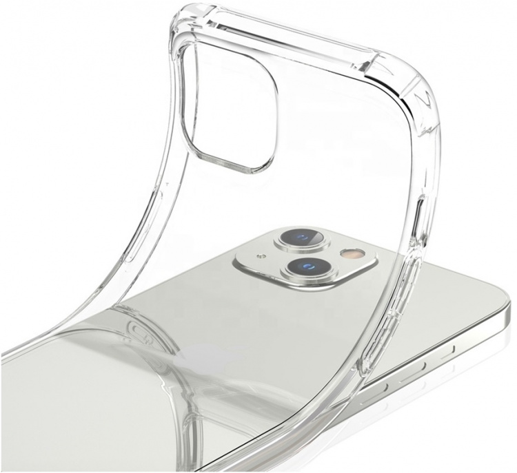 Läpinäkyvä TPU-kuori iPhone 13:lle