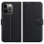 PU-leather case for iPhone 13 Mini, Black PU-leather case for iPhone 13 Mini, Black