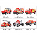 6 paloauton sarja, mukaan lukien paloauto