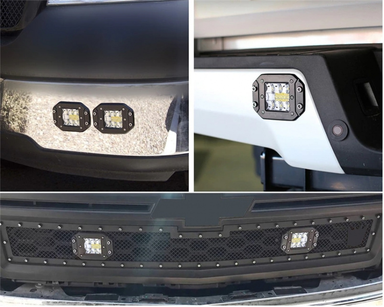 LED-ramppi, upotettu työvalo 5