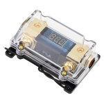 1-in-1-suuntainen sulakepidin auton äänentoistolle näytöllä, 100A