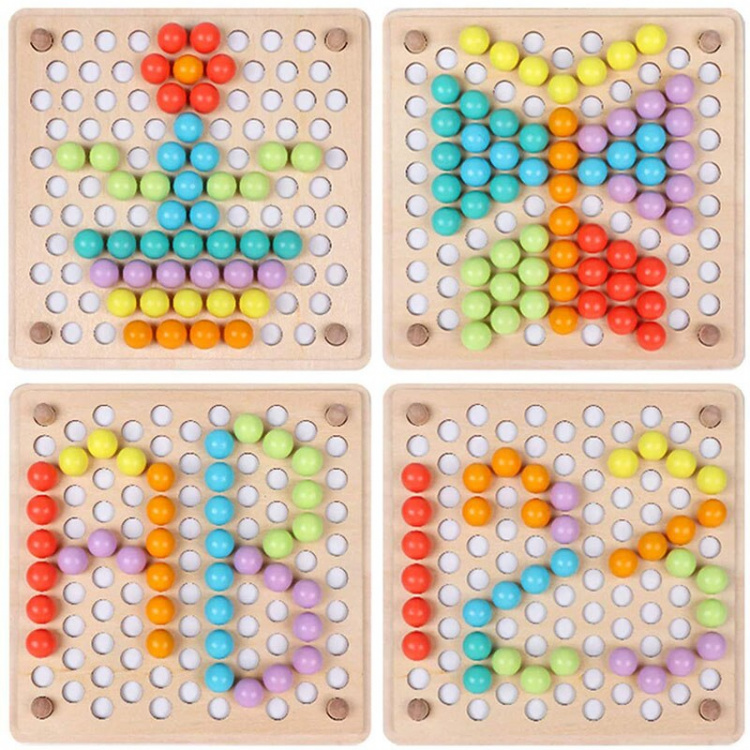 Opetuspeli värien ja muotojen oppimiseen