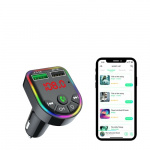 FM-lähetin Bluetoothilla ja 2 x USB-latausportti 3.1/1.0 A FM-lähetin Bluetoothilla ja 2 x USB-latausportti 3.1/1.0 A