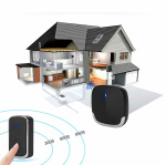 Plug & Play Langaton ovikello pitkällä kantamalla, musta Plug & Play Langaton ovikello pitkällä kantamalla, musta