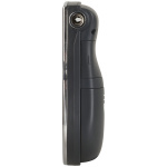 Pienikokoinen puhallusmittari autoon tai muihin tilaisuuksiin LCD-näytöllä, musta/hopea