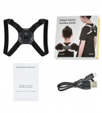 Tukiliivi parantaa ryhtiä ja tukee selkää, musta Tukiliivi parantaa ryhtiä ja tukee selkää, musta