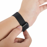 Silikoniranneke Apple Watchiin 42/44/45mm, Musta Silikoniranneke Apple Watchiin 42/44/45mm, Musta