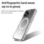 Läpinäkyvä kotelo, joka tukee magneettista latausta, iPhone 13