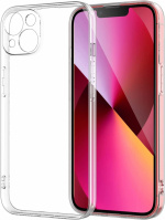 Ohut TPU-kuori iPhone 13 Pro Maxille, läpinäkyvä