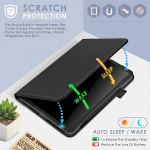 Kotelo kynätelineellä iPad Mini 6:lle, musta Kotelo kynätelineellä iPad Mini 6:lle, musta