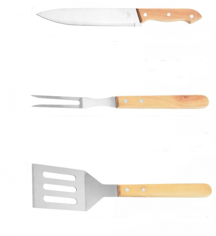 Grillisarja puuta, 4 osaa