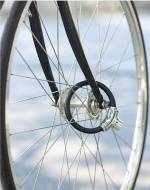 Musta polkupyörän lukko, pieni